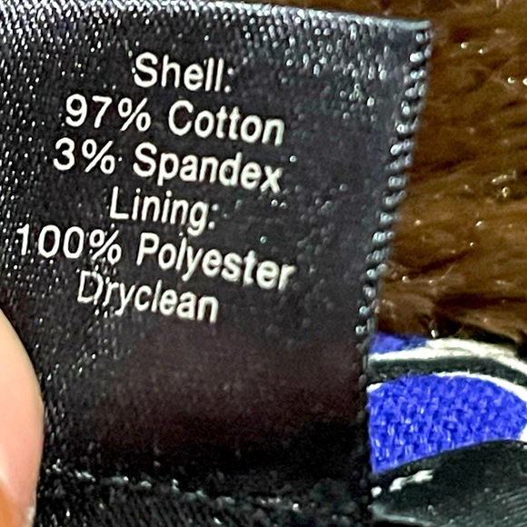 Ann Taylor Petite Black, White, Blue Skirt - Picture 10 of 13